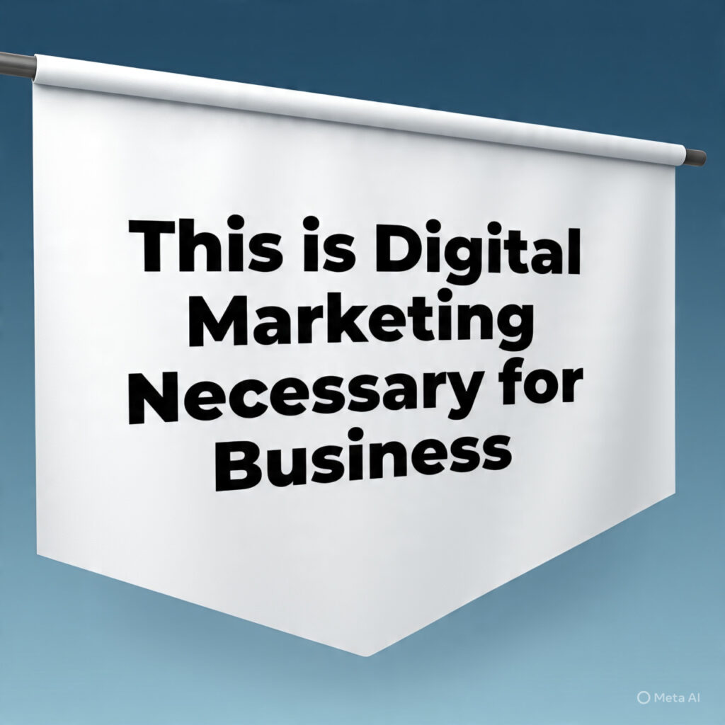 Is Digital Marketing Necessary For Business.
